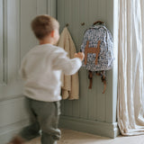 Elodie  MIDI backpack, garden leo toile