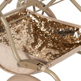 Konges Slojd sparkly doll pram, cherry