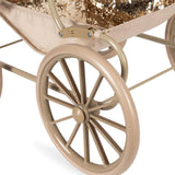 Konges Slojd sparkly doll pram, cherry
