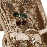 Konges Slojd sparkly doll stroller, cherry