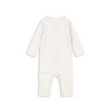 Konges Slojd fio onesie, tea stripe gray dawn