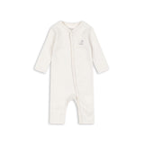 Konges Slojd fio onesie, tea stripe gray dawn