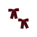 Konges Slojd juliette bow hair clip 2 pack , rio red