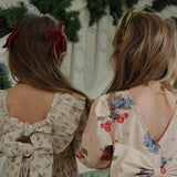 Konges Slojd juliette bow hair clip 2 pack , rio red
