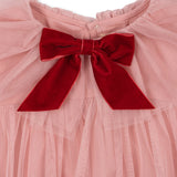 Konges Slojd bow dress, mellow rose