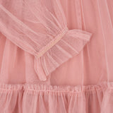 Konges Slojd bow dress, mellow rose