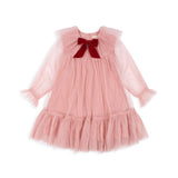 Konges Slojd bow dress, mellow rose
