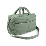 Done By Deer quilted changing bag ,green