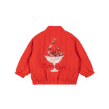 Konges Slojd juno bomber jacket fiery red
