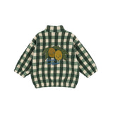 Konges Slojd jody teddy jacket, green checks