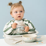 Done By Deer learning spout cup 2-handle celebration, sand