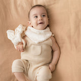Nobodinoz newborn bandana so cute, natural