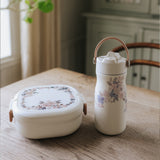 Elodie thermo bottle, blue garden