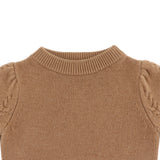 Donsje kasine merino wool sweater, hazelnut