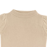 Donsje kasine merino wool sweater, soft sand