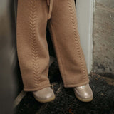 Donsje sulien merino wool trousers, hazelnut
