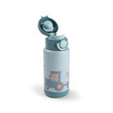 Done By Deer insulated bottle tiny farm,blue