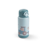 Done By Deer insulated bottle tiny farm,blue