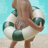 Konges Slojd junior swim ring, green stripe