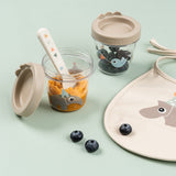 Done By Deer food container 2 pack celebration, sand