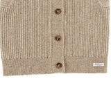 Donsje tjitske vest, sesame melange