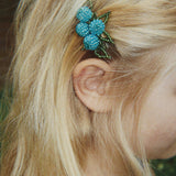 Konges Slojd blueberry beaded hairclip, 2 kom