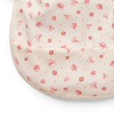 Elodie petit river rose baby bib
