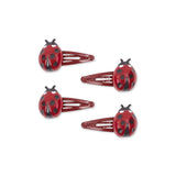 Konges Slojd  hairclip ladybug, 4 pack