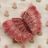 Konges Slojd beaded hair clip,butterfly