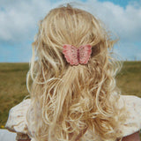 Konges Slojd beaded hair clip,butterfly