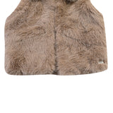 Donsje roswita gilet, taupe teddy