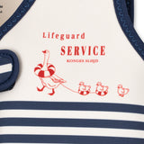 Konges Slojd ellis swim vest,marine stripe
