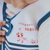 Konges Slojd ellis swim vest,marine stripe
