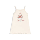 Konges Slojd famo strap dress,ecru