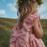 Konges Slojd ally flower dress, veiled rose