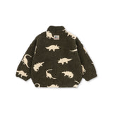 Konges Slojd teddy jacket, dino silhouette