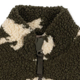 Konges Slojd teddy jacket, dino silhouette