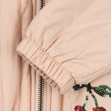 Konges Slojd bomber jacket sequin, cameo rose
