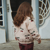 Konges Slojd bomber jacket sequin, cameo rose