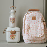 Elodie  lunch & snack box, rosy bow leo