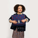 Caramel&cie velvet cherries small school bag