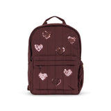 Konges Slojd juno sequin backpack, decadent chocolate