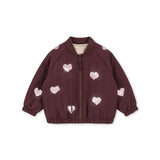 Konges Slojd juno sequin bomber jacket, decadent chocolate