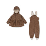 Konges Slojd rainy palme set, cherry dot marrone