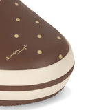 Konges Slojd roi rain boots, cherry dot marrone