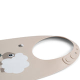 Done By Deer sheppy silicone bib, sand