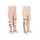 Konges Slojd tights amarena/tramonto, 2 pack