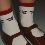 Konges Slojd socks cherry mix, 2 kom