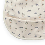 Elodie garden leo's resort baby bib