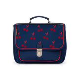 Caramel&cie velvet cherries small school bag